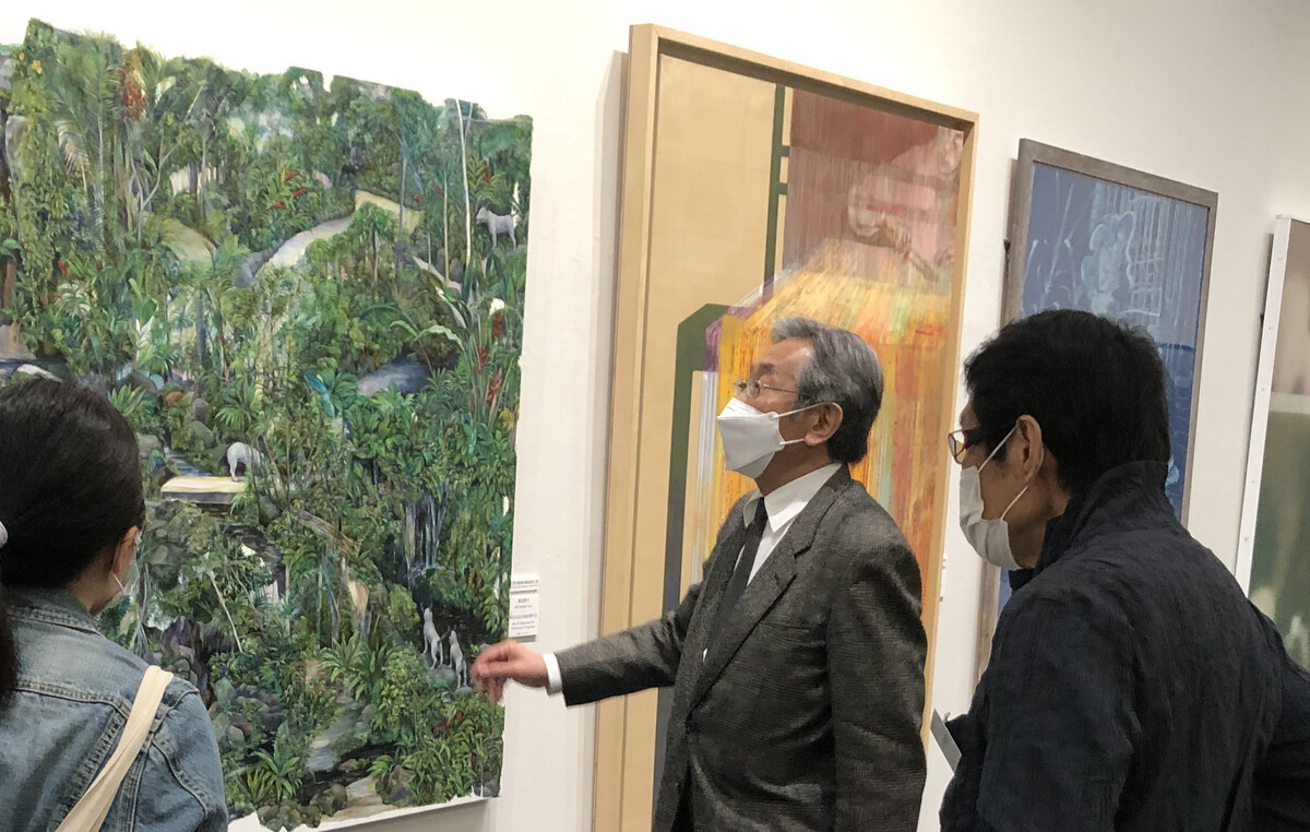 上野の森美術館 - アートスクール - アトリ絵ブログ - 【イベント】第41回上野の森美術館大賞展 ガイドツアー鑑賞会〜上野の森美術館友の会限定〜