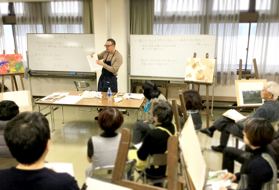 上野の森美術館 アートスクール 助手ブログ 受講生募集 19年9月仙台 神戸 出張講座